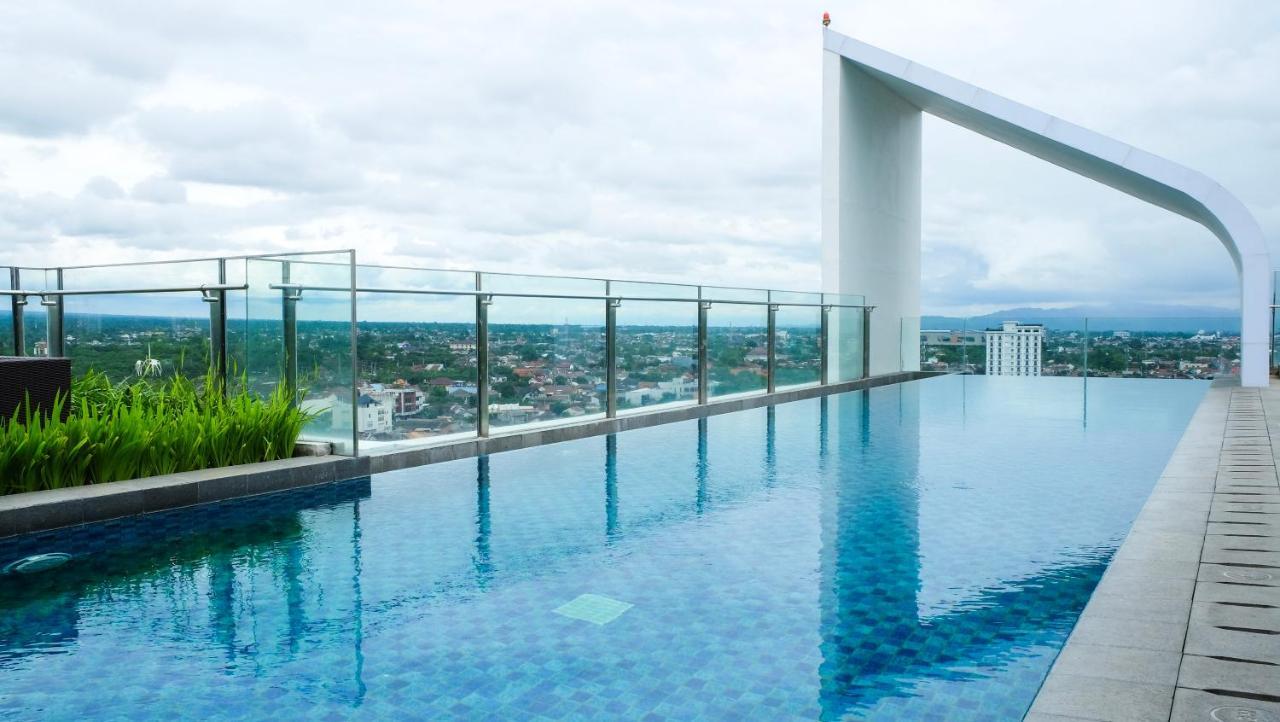 Lavenderbnb Room 2 At Uttara The Icon Apartment Yogyakarta Bagian luar foto